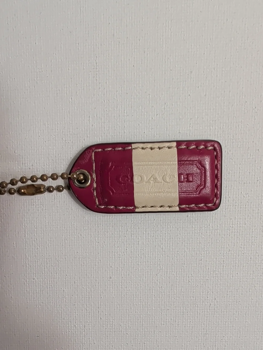 Vintage Coach Heritage Tattersall Wristlet